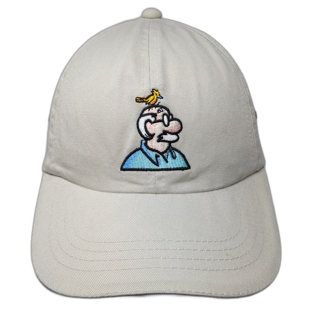 Pickles Comic Earl Strapback Baseball Cap Beige O… - image 1